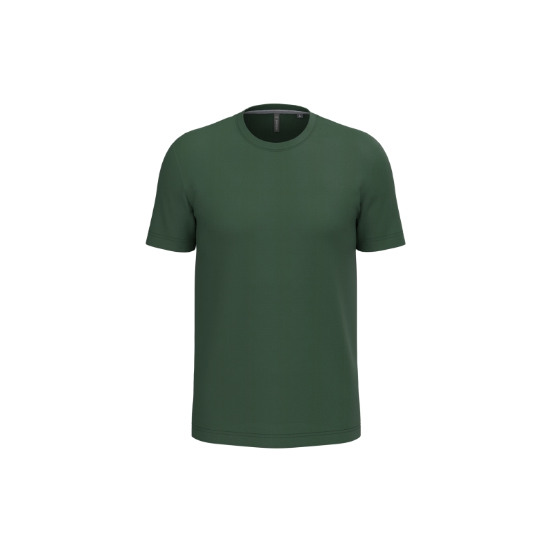 T-shirt col rond manches courtes homme