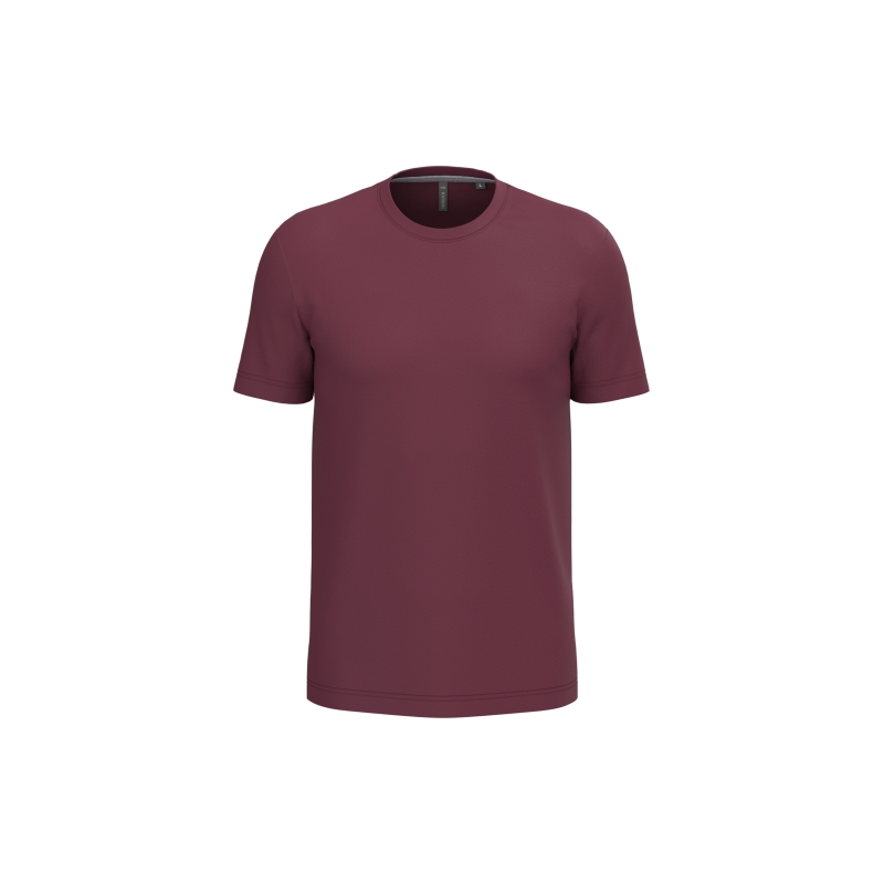 T-shirt col rond manches courtes homme