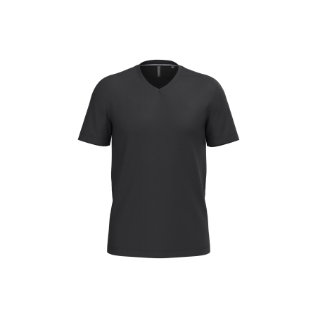 T-shirt col V manches courtes