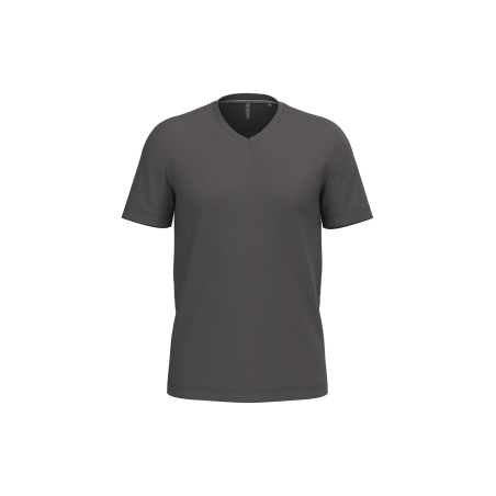 T-shirt col V manches courtes