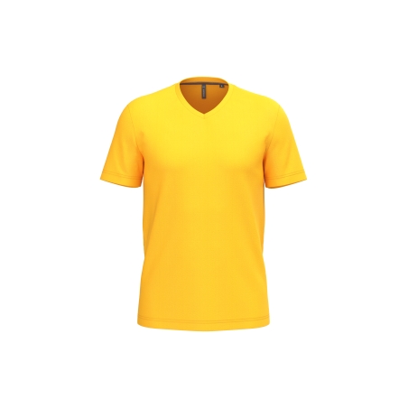 T-shirt col V manches courtes