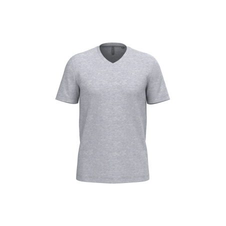T-shirt col V manches courtes