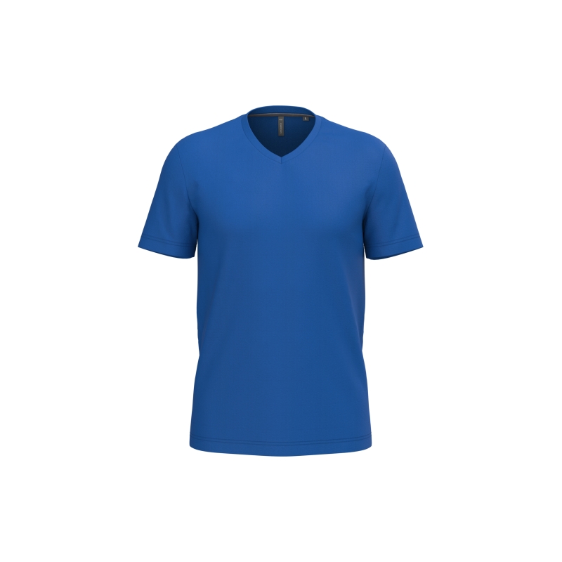 T-shirt col V manches courtes