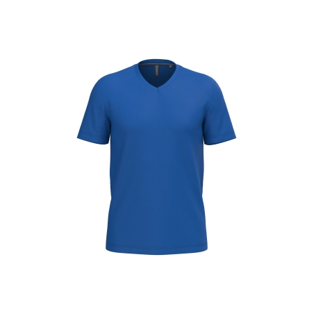 T-shirt col V manches courtes