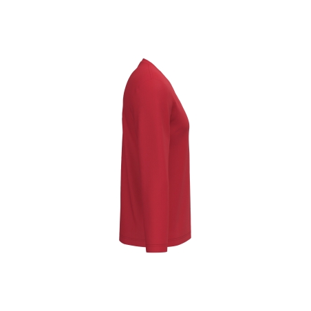 T-shirt col V manches longues
