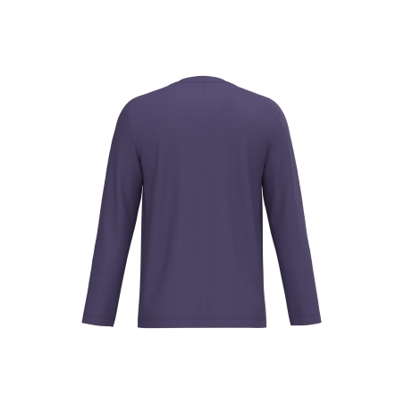 T-shirt col V manches longues