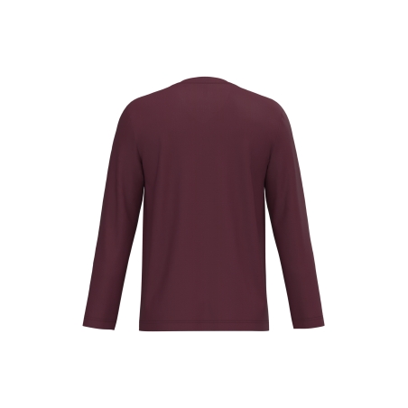 T-shirt col V manches longues
