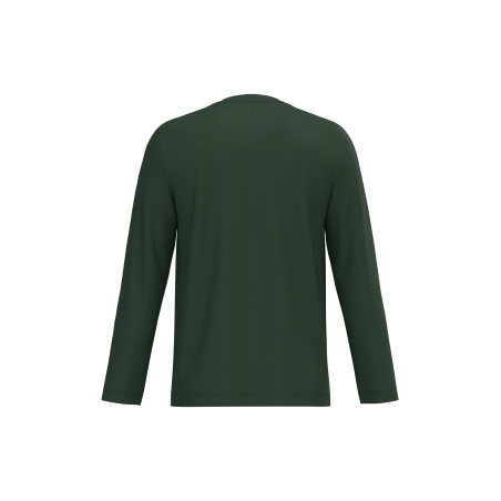 T-shirt col V manches longues