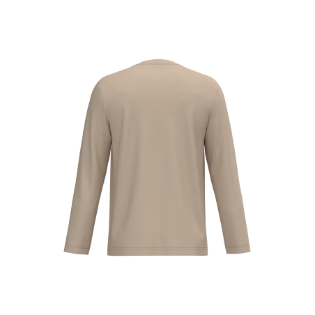 T-shirt col V manches longues