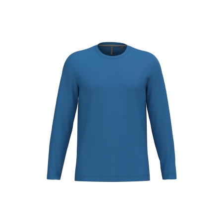 T-shirt col rond manches longues homme