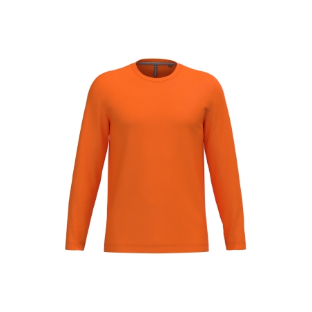 T-shirt col rond manches longues homme