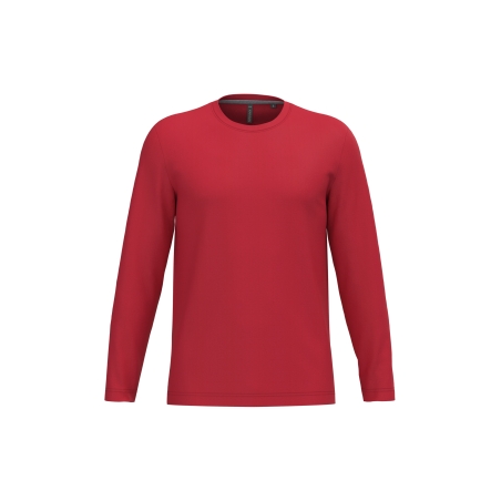 T-shirt col rond manches longues homme