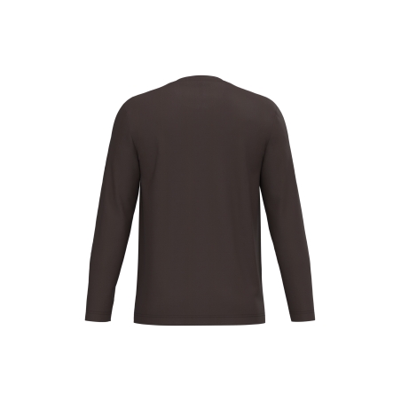 T-shirt col rond manches longues homme