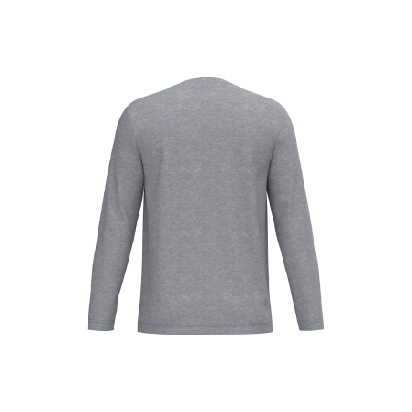 T-shirt col rond manches longues homme