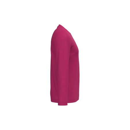 T-shirt col rond manches longues homme