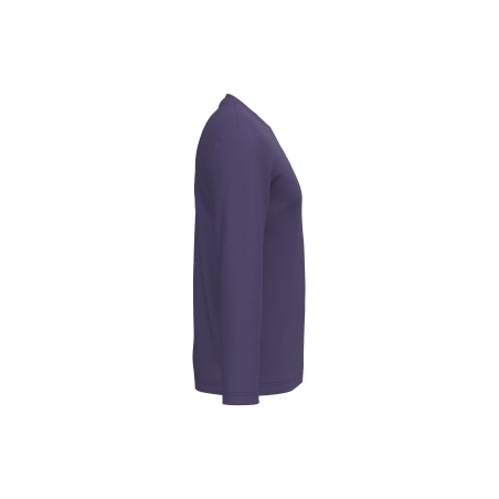 T-shirt col rond manches longues homme