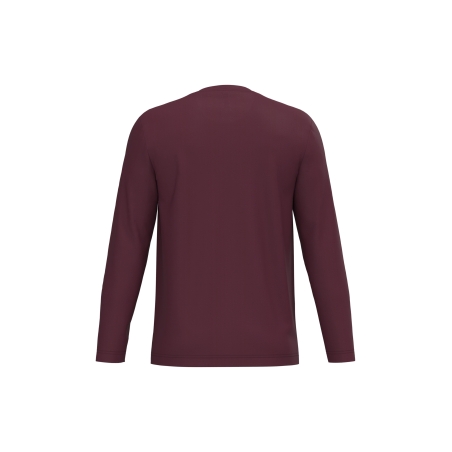 T-shirt col rond manches longues homme