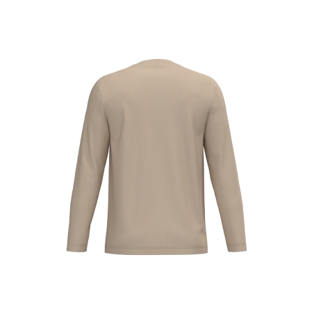 T-shirt col rond manches longues homme
