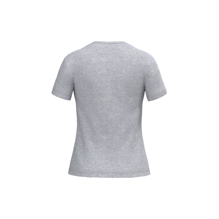 T-shirt col rond manches courtes femme