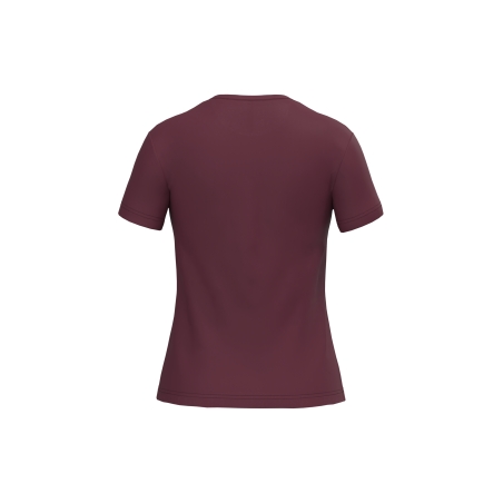 T-shirt col rond manches courtes femme