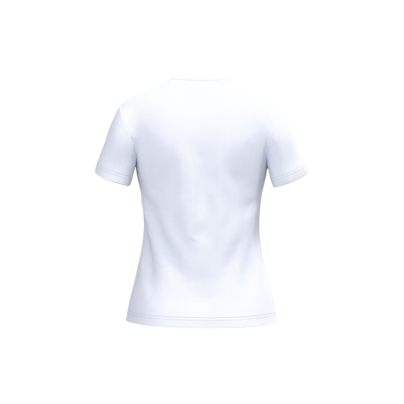 T-shirt col V manches courtes femme