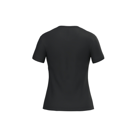 T-shirt col V manches courtes femme