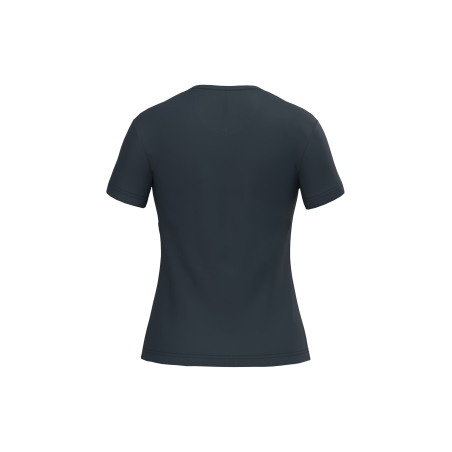 T-shirt col V manches courtes femme