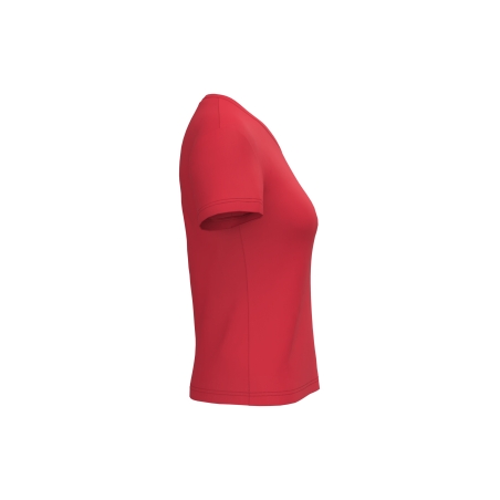 T-shirt col V manches courtes femme