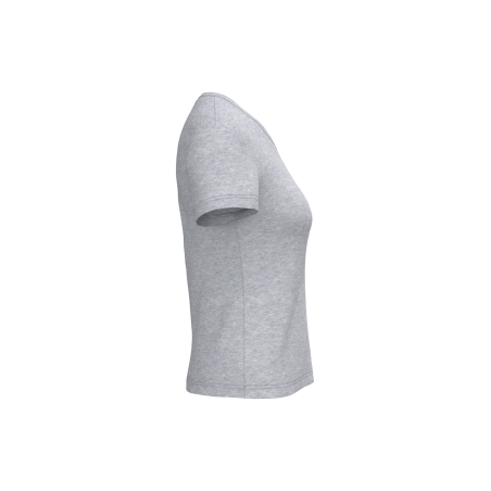 T-shirt col V manches courtes femme