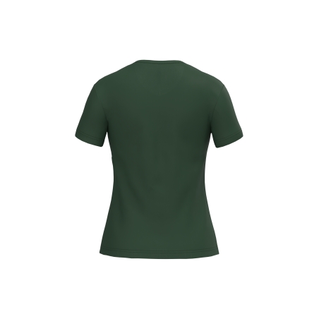 T-shirt col V manches courtes femme