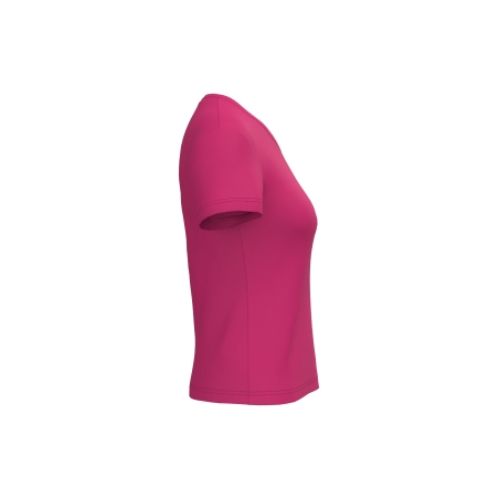 T-shirt col V manches courtes femme