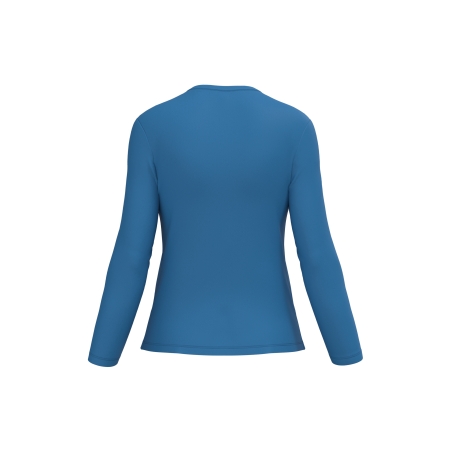 T-shirt col V manches longues femme
