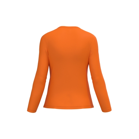 T-shirt col V manches longues femme
