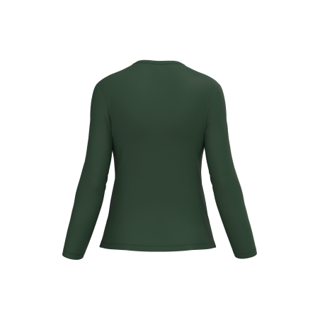 T-shirt col V manches longues femme