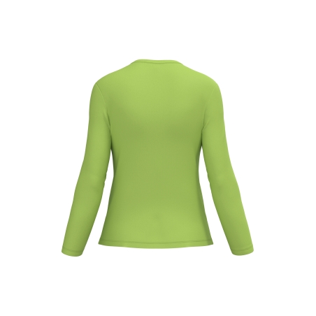 T-shirt col V manches longues femme