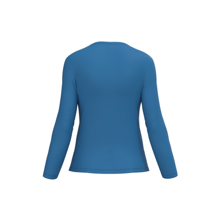 T-shirt col rond manches longues femme