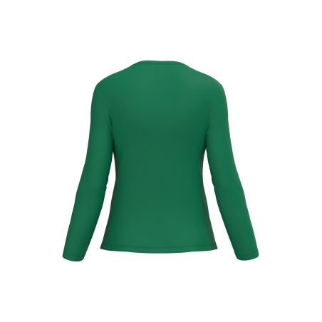 T-shirt col rond manches longues femme
