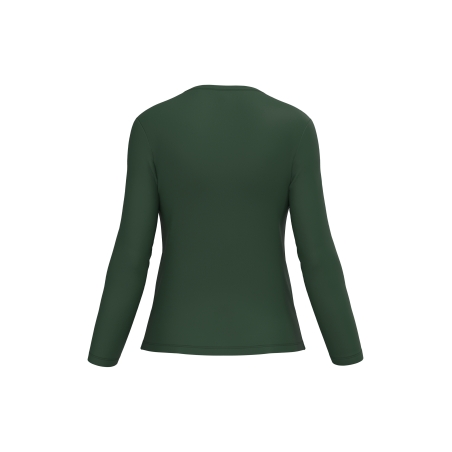 T-shirt col rond manches longues femme