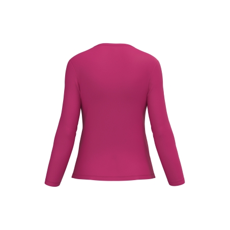 T-shirt col rond manches longues femme