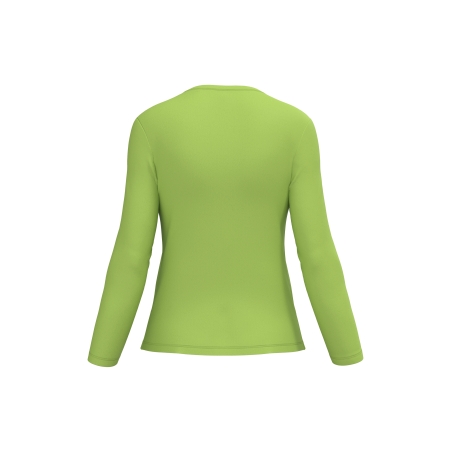 T-shirt col rond manches longues femme
