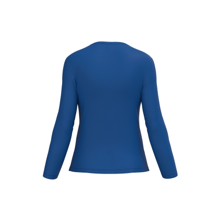 T-shirt col rond manches longues femme