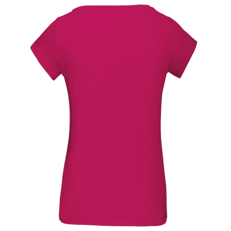 T-shirt col bateau manches courtes femme