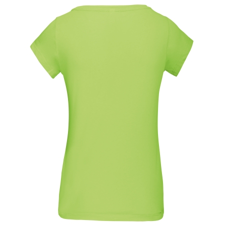 T-shirt col bateau manches courtes femme