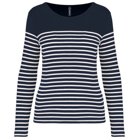 Marinière manches longues femme
