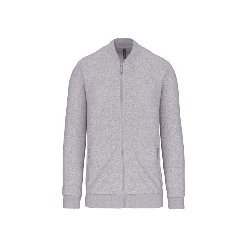Veste molleton zippée homme