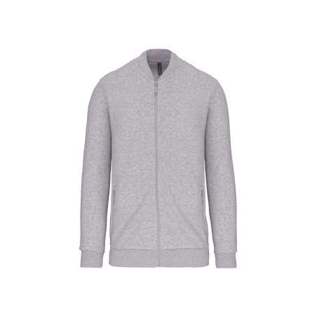 Veste molleton zippée homme
