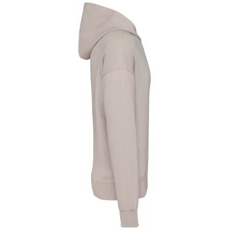 Sweatshirt à capuche molleton oversize unisexe
