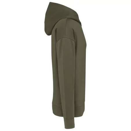 Sweatshirt à capuche molleton oversize unisexe