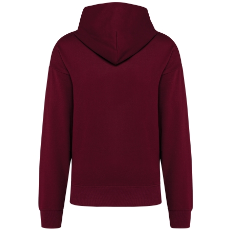 Sweatshirt à capuche molleton oversize unisexe
