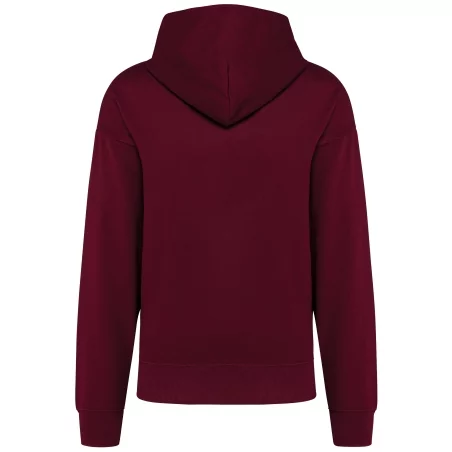 Sweatshirt à capuche molleton oversize unisexe